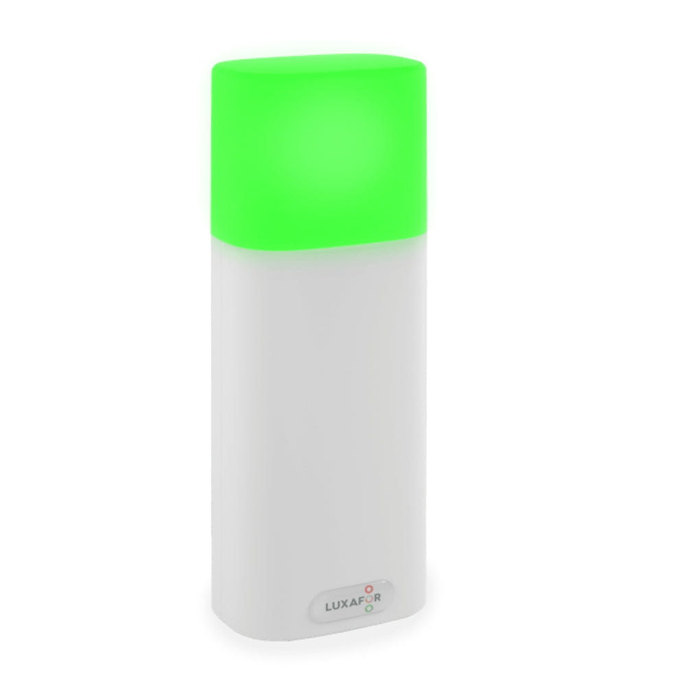 Luxafor Bluetooth Pro Busylight weiss leuchtet grün ohne Hintergrund